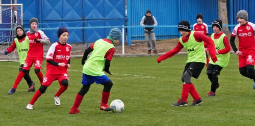 SP FK Jaroměř - FC Slavia HK, 3.4.2022, foto: Václav Mlejnek